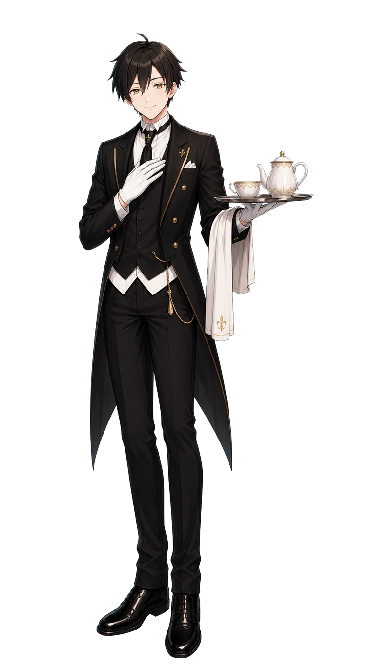 Clovis, Smiling Butler