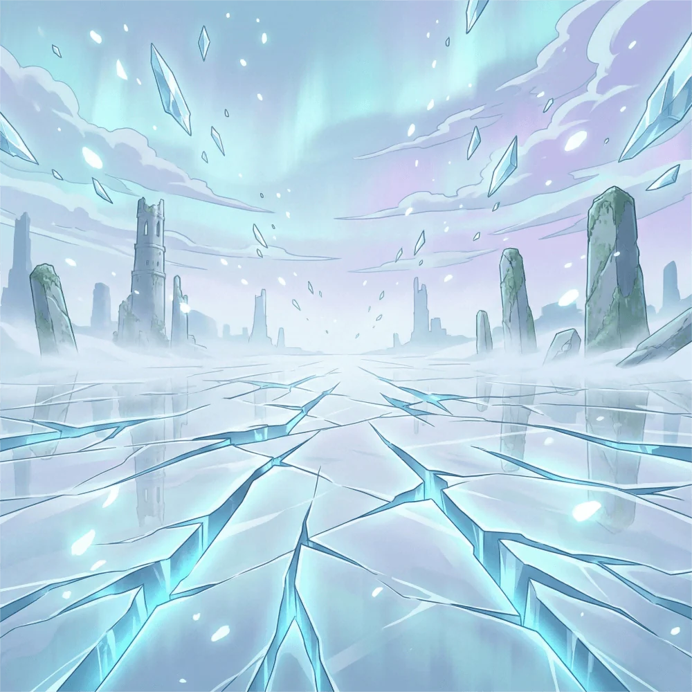 Reflection Icefield environment